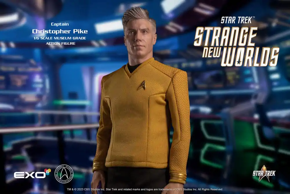 Star Trek: Strange New Worlds Akčná figúrka 1/6 Kapitán Christopher Pike 30 cm produktová fotografia
