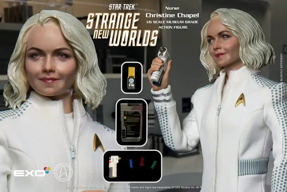 Star Trek: Strange New Worlds akčná figúrka 1/6 Nurse Chapel 30 cm produktová fotografia