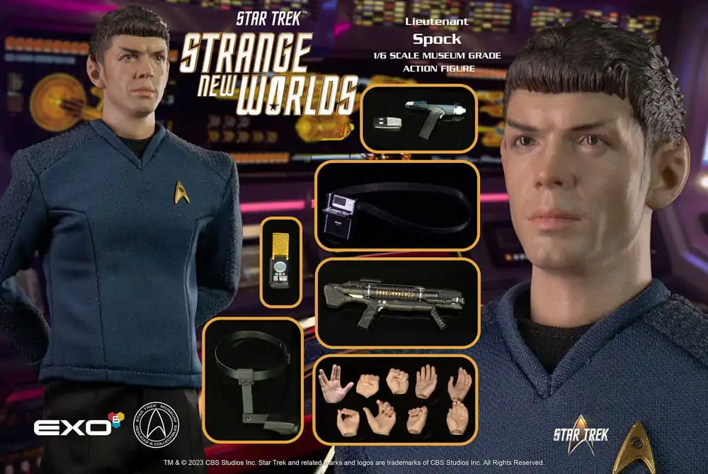 Star Trek: Strange New Worlds Akčná figúrka 1/6 Spock 30 cm produktová fotografia