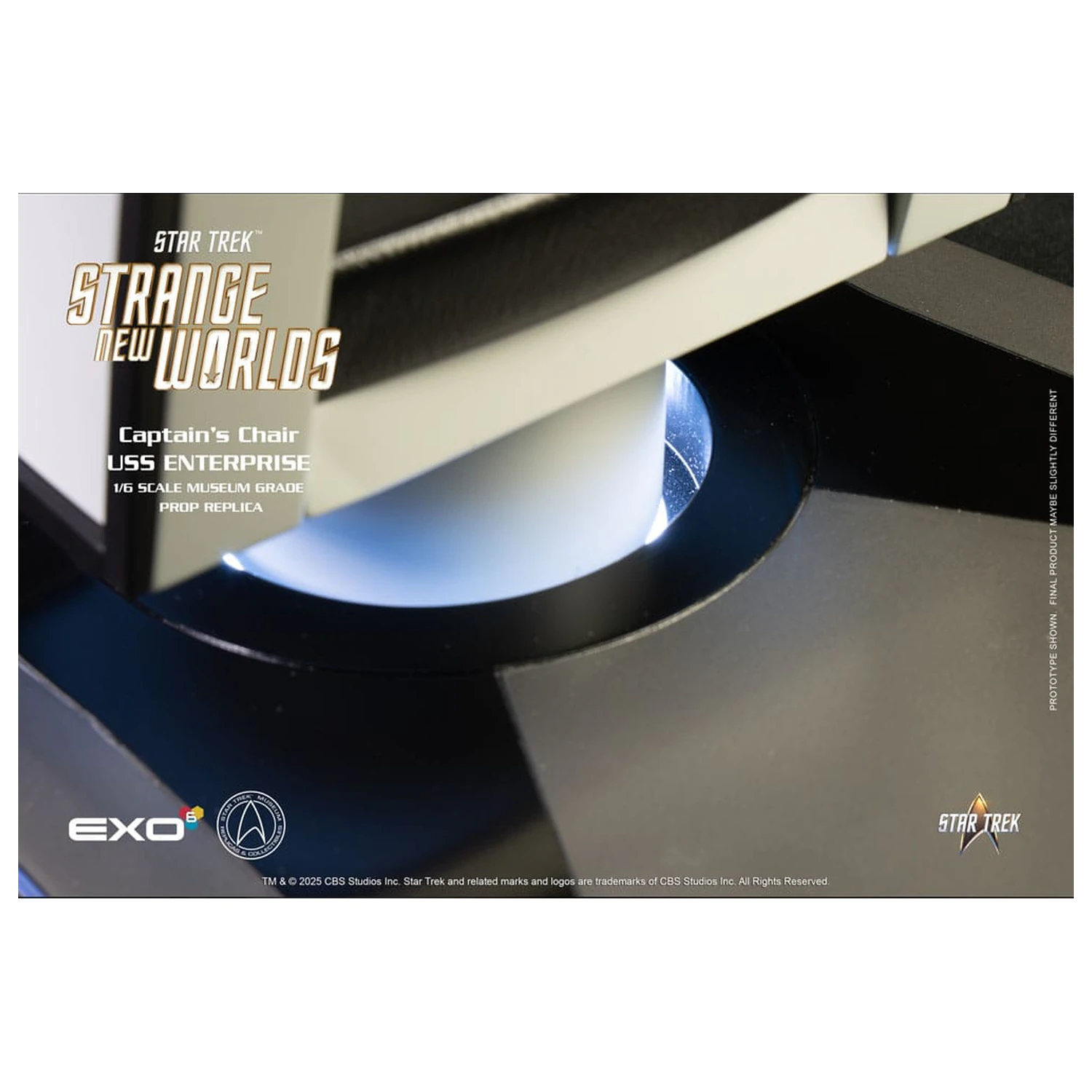 Star Trek: Strange New Worlds 1/6 U.S.S. Enterprise Command Chair 19 cm produktová fotografia