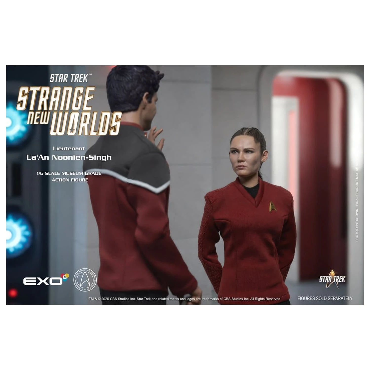 Star Trek: Strange New Worlds akčná figúrka 1/6 Lt. La'An Noonien-Singh 28 cm produktová fotografia