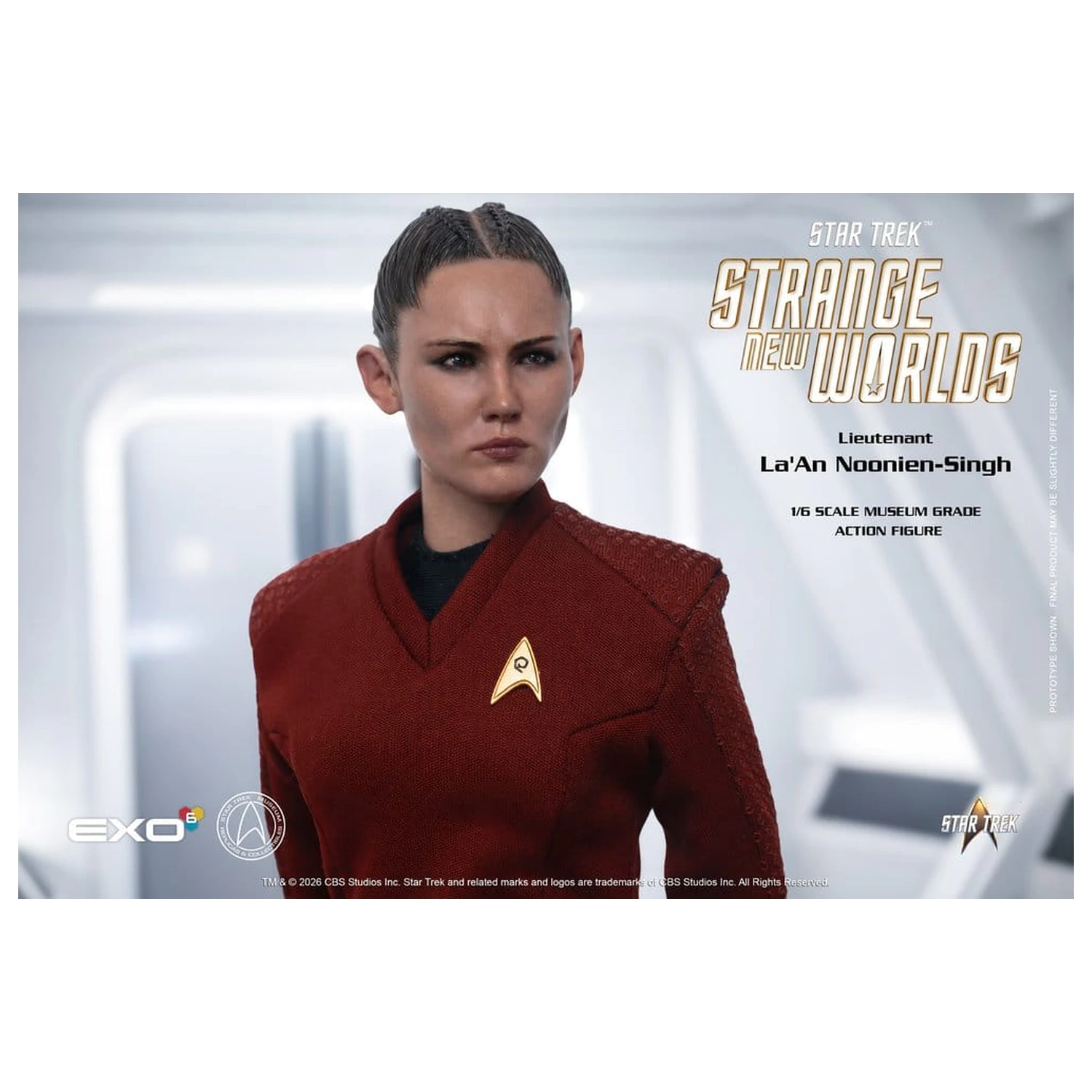 Star Trek: Strange New Worlds akčná figúrka 1/6 Lt. La'An Noonien-Singh 28 cm produktová fotografia