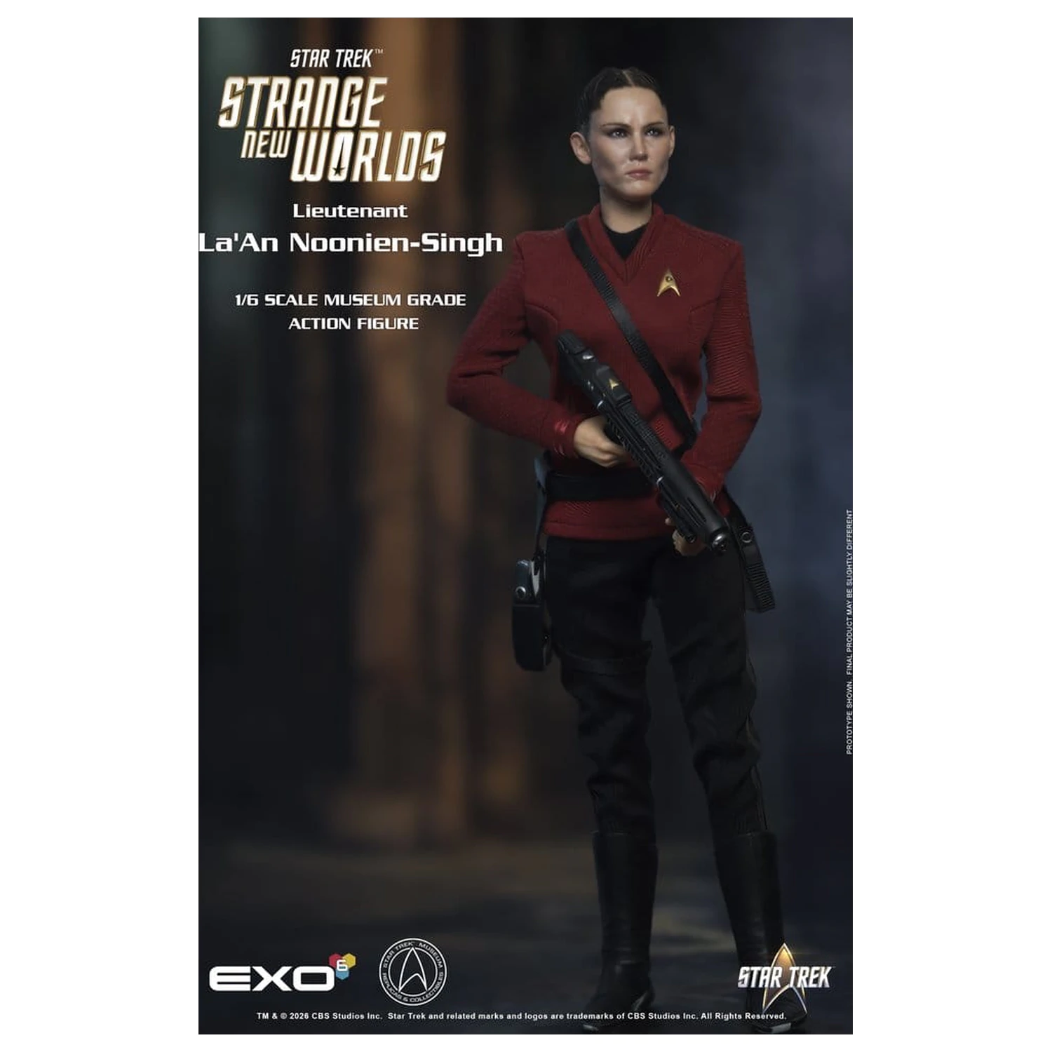 Star Trek: Strange New Worlds akčná figúrka 1/6 Lt. La'An Noonien-Singh 28 cm produktová fotografia