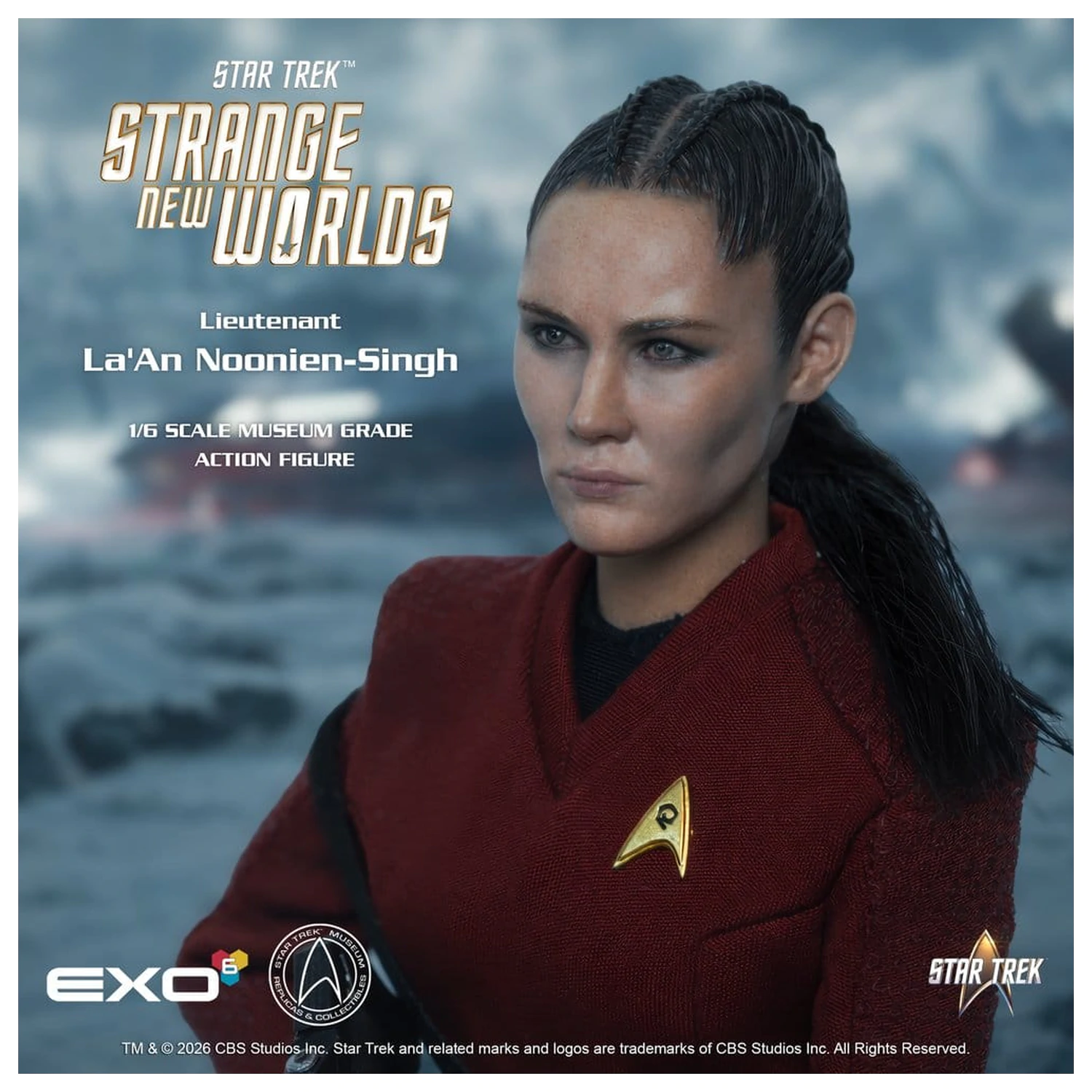 Star Trek: Strange New Worlds akčná figúrka 1/6 Lt. La'An Noonien-Singh 28 cm produktová fotografia