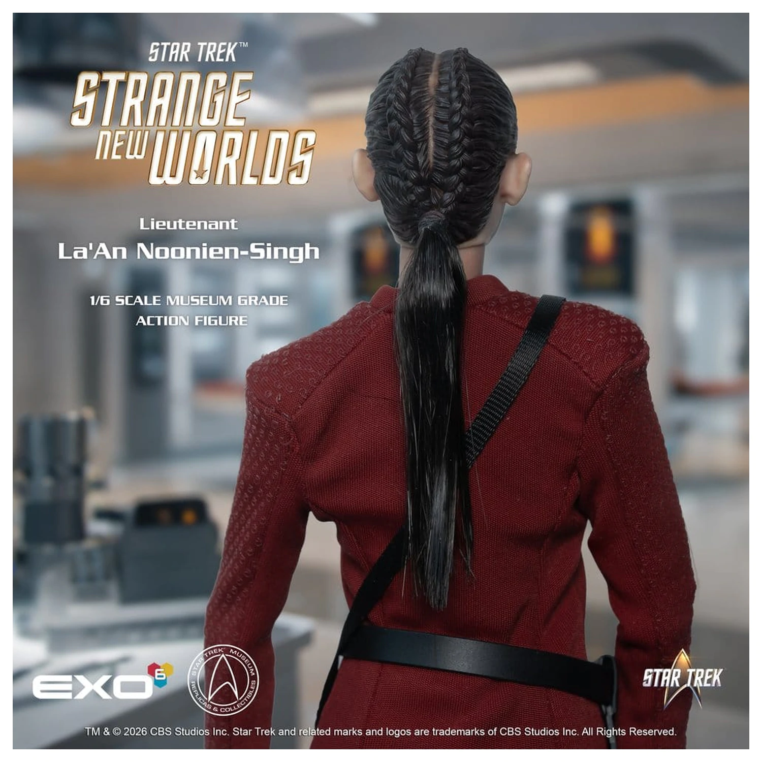 Star Trek: Strange New Worlds akčná figúrka 1/6 Lt. La'An Noonien-Singh 28 cm produktová fotografia