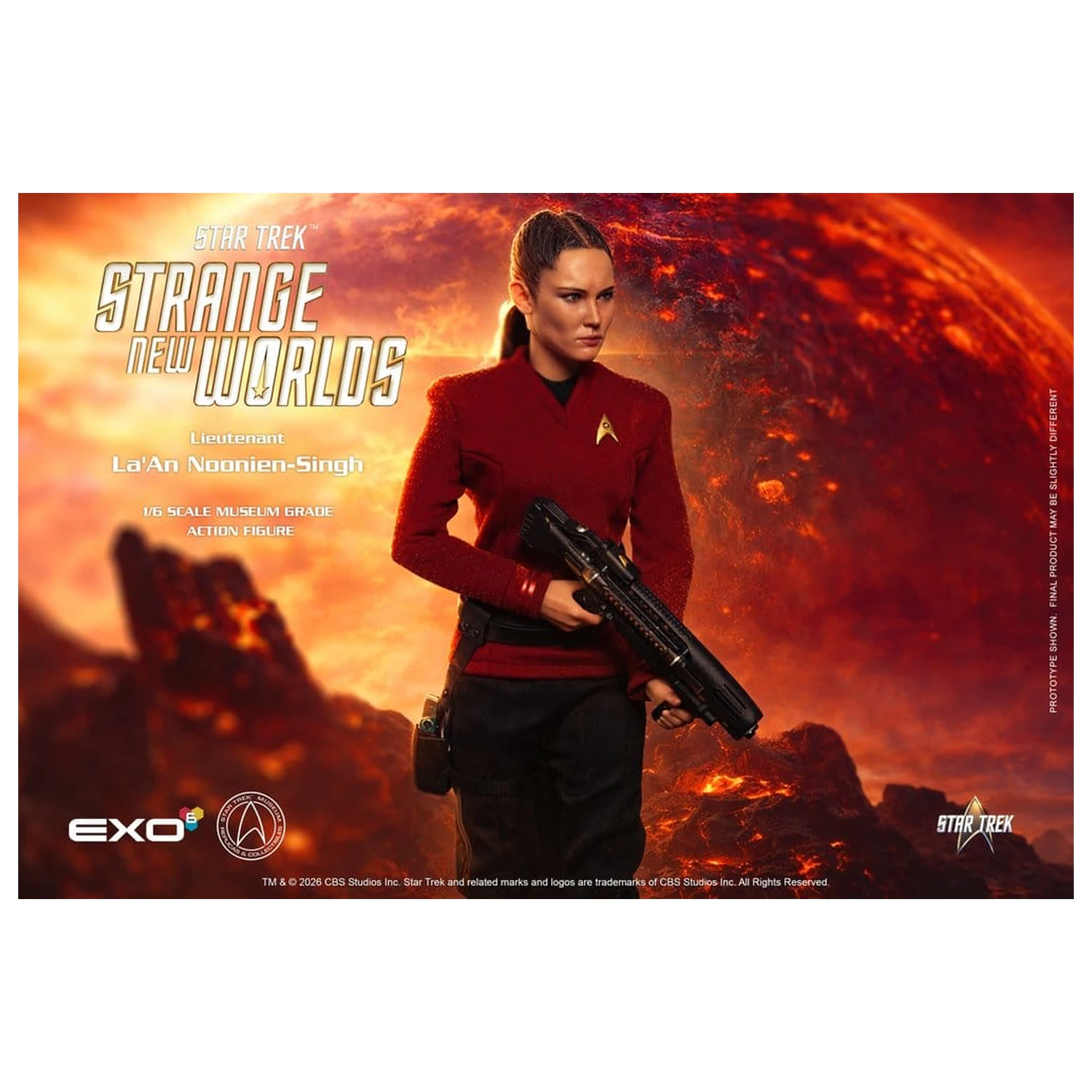 Star Trek: Strange New Worlds akčná figúrka 1/6 Lt. La'An Noonien-Singh 28 cm produktová fotografia
