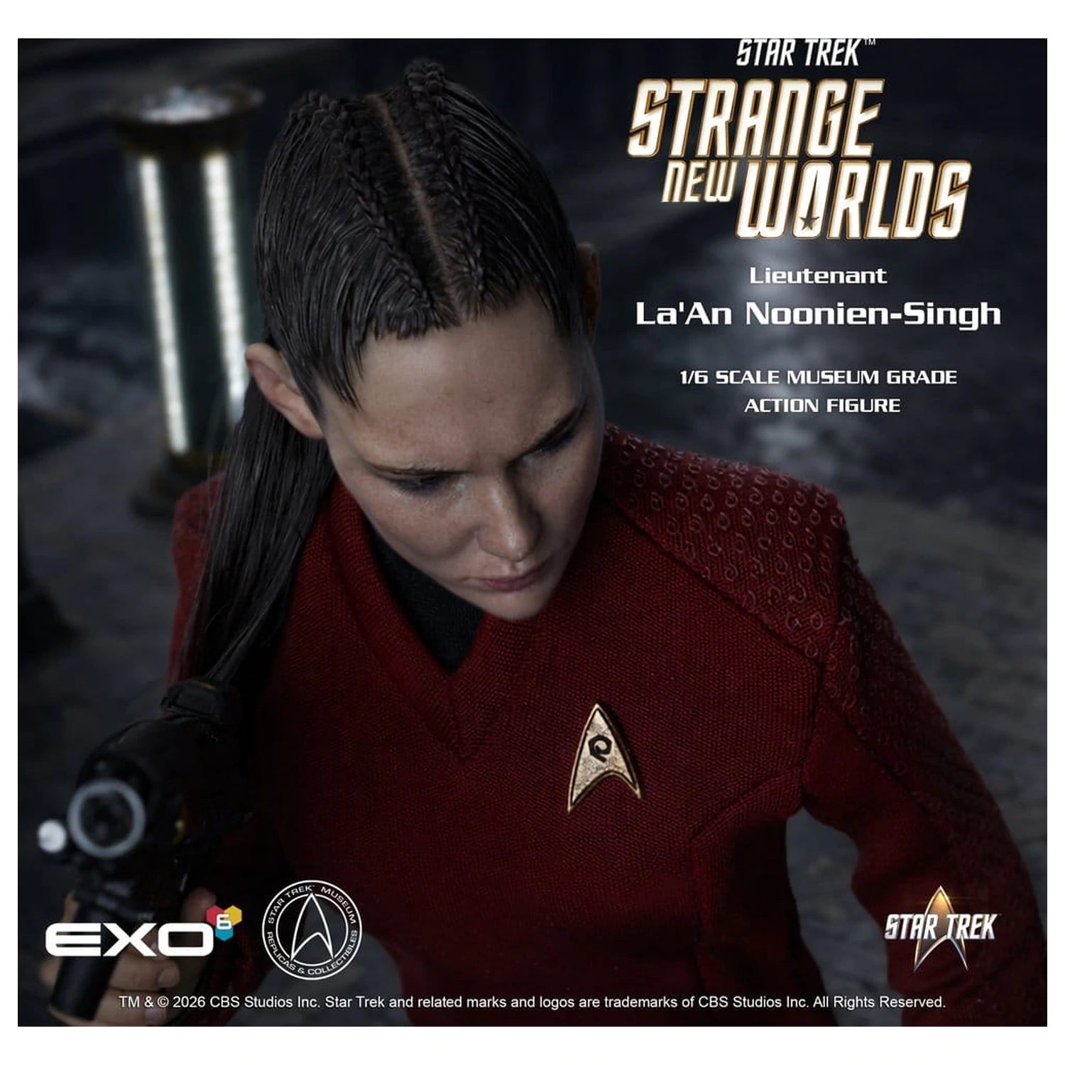 Star Trek: Strange New Worlds akčná figúrka 1/6 Lt. La'An Noonien-Singh 28 cm produktová fotografia