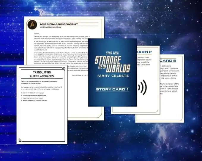 Star Trek Strange New Worlds Úniková hra Mary Celeste Anglická verzia produktová fotografia