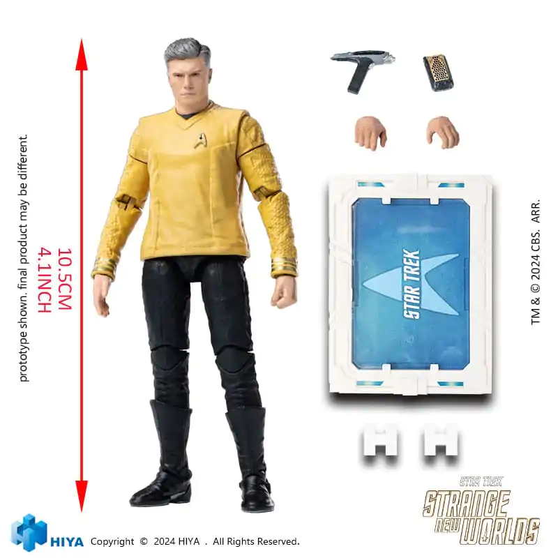 Star Trek Strange New Worlds Exquisite Mini Series Akčná figúrka 1/18 Pike 11 cm produktová fotografia