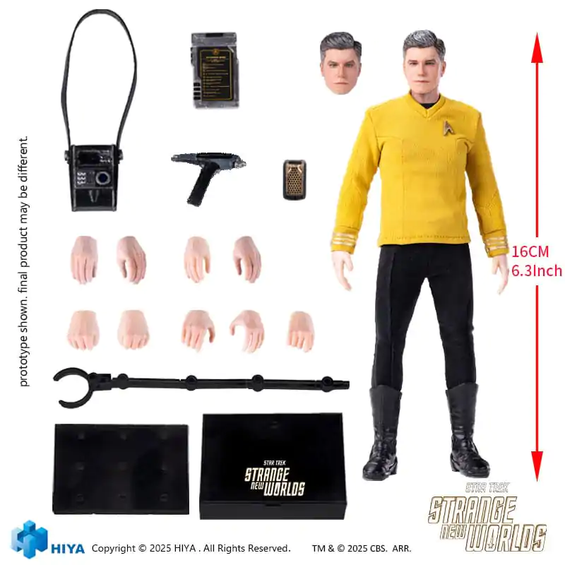 Star Trek Strange New Worlds Exquisite Super Series Akčná figúrka 1/12 Pike 16 cm produktová fotografia