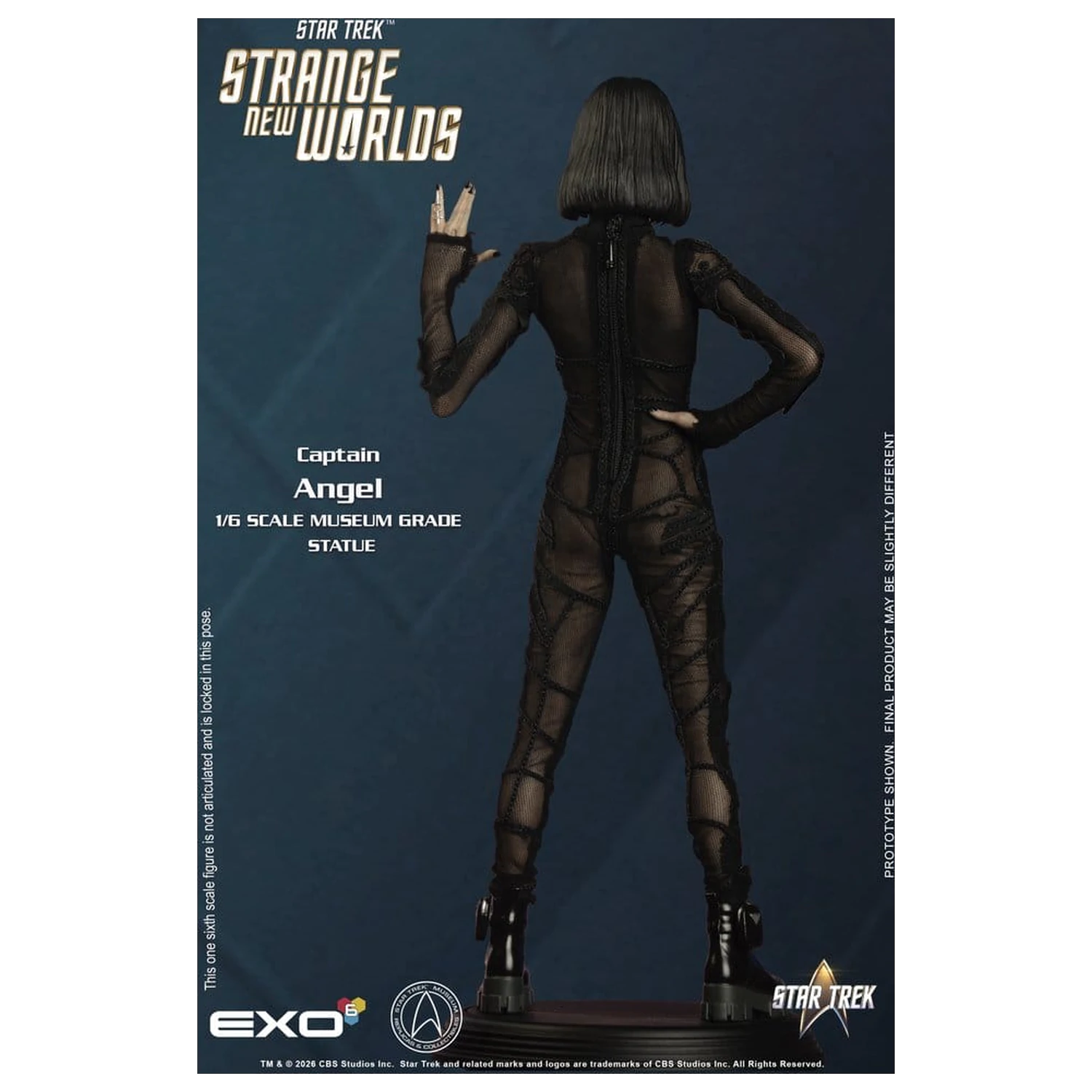 Star Trek: Strange New Worlds Mixed Media figúrka 1/6 Captain Angel 28 cm produktová fotografia
