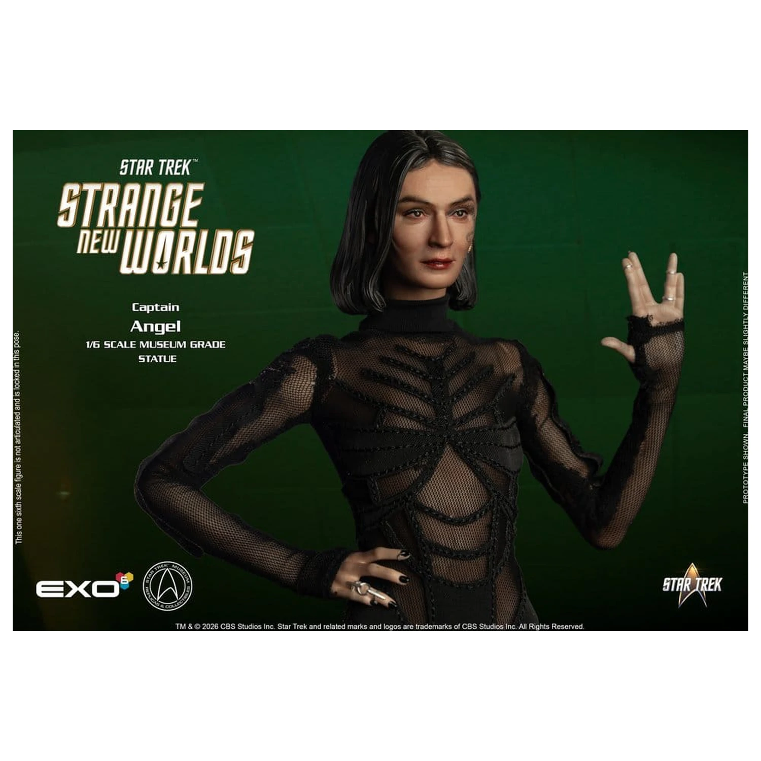 Star Trek: Strange New Worlds Mixed Media figúrka 1/6 Captain Angel 28 cm produktová fotografia