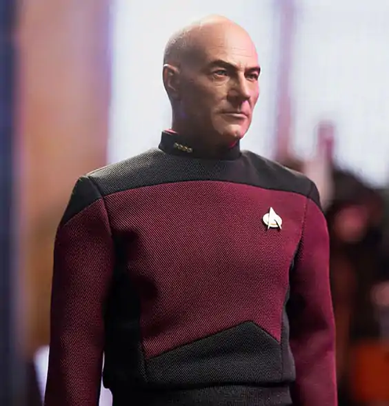 Star Trek: The Next Generation Akčná figúrka 1/6 Captain Jean-Luc Picard (Essential Duty Uniform) 30 cm produktová fotografia