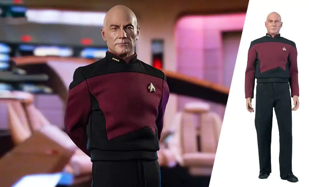Star Trek: The Next Generation Akčná figúrka 1/6 Captain Jean-Luc Picard (Essential Duty Uniform) 30 cm produktová fotografia