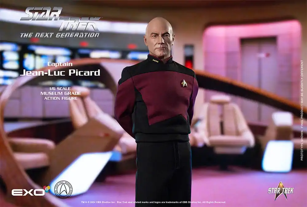 Star Trek: The Next Generation Akčná figúrka 1/6 Captain Jean-Luc Picard (Essential Duty Uniform) 30 cm produktová fotografia