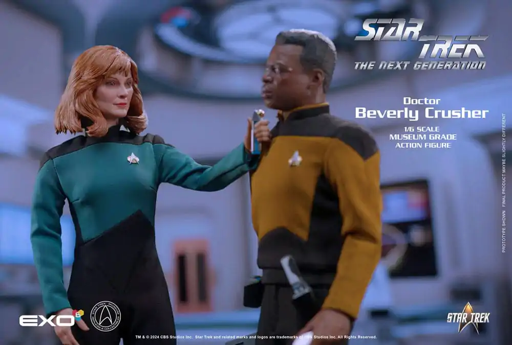 Star Trek: The Next Generation Akčná figúrka 1/6 Dr. Beverly Crusher (Standard Edition) 27 cm produktová fotografia