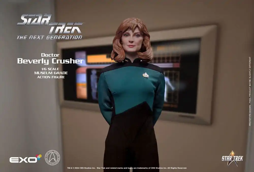 Star Trek: The Next Generation Akčná figúrka 1/6 Dr. Beverly Crusher (Standard Edition) 27 cm produktová fotografia