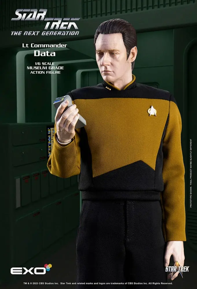 Star Trek: The Next Generation Akčná figúrka 1/6 Lt. Commander Data (Essentials Version) 30 cm produktová fotografia