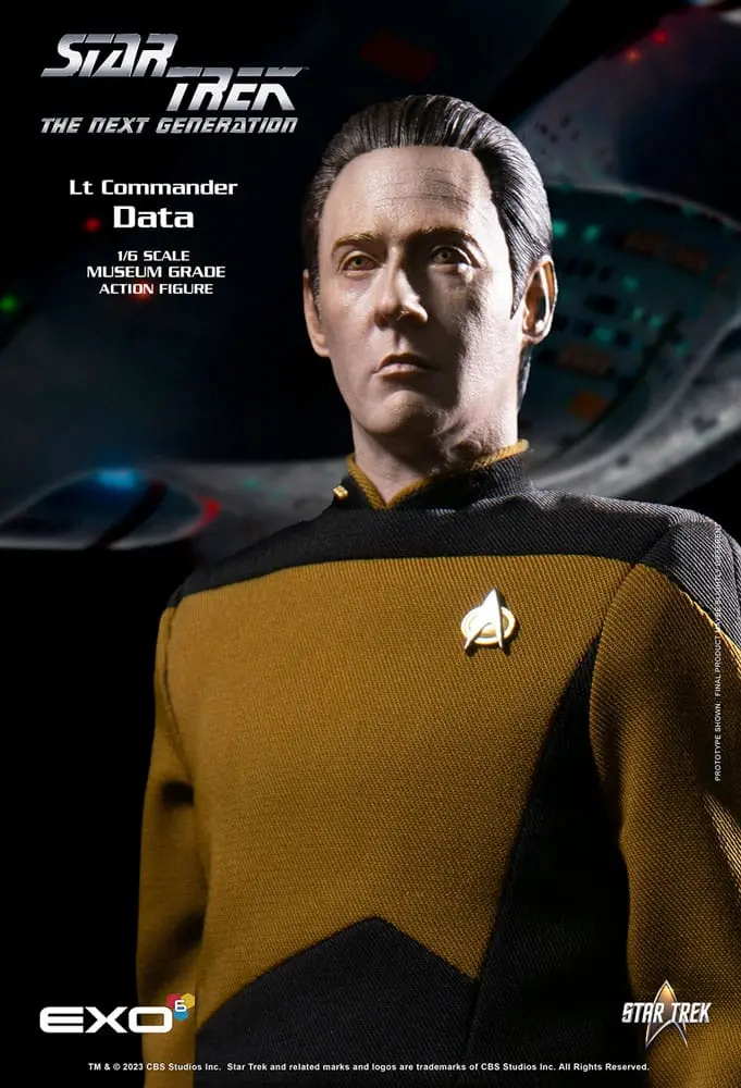 Star Trek: The Next Generation Akčná figúrka 1/6 Lt. Commander Data (Standard Version) 30 cm produktová fotografia