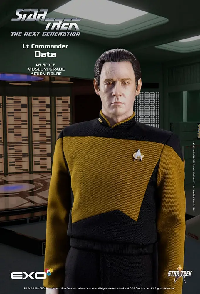 Star Trek: The Next Generation Akčná figúrka 1/6 Lt. Commander Data (Standard Version) 30 cm produktová fotografia