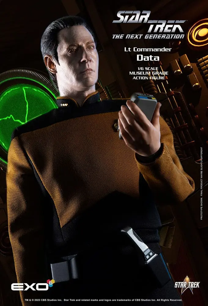 Star Trek: The Next Generation Akčná figúrka 1/6 Lt. Commander Data (Standard Version) 30 cm produktová fotografia