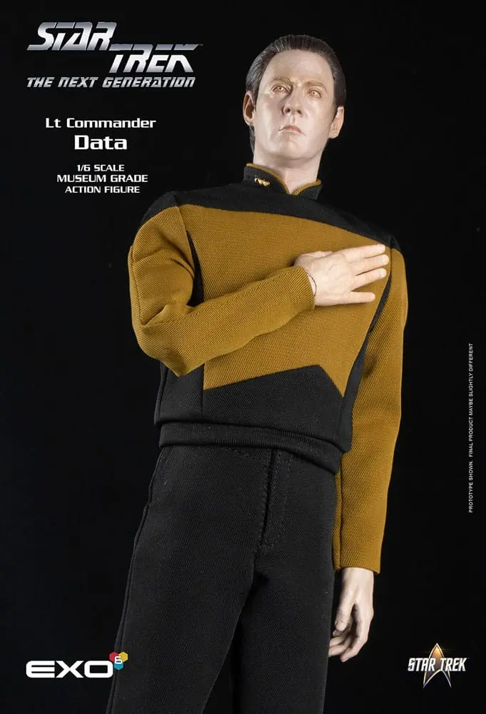 Star Trek: The Next Generation Akčná figúrka 1/6 Lt. Commander Data (Standard Version) 30 cm produktová fotografia