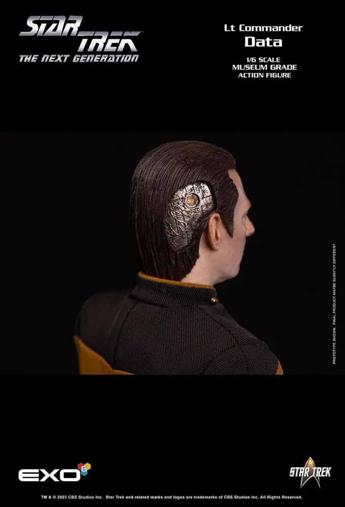 Star Trek: The Next Generation Akčná figúrka 1/6 Lt. Commander Data (Standard Version) 30 cm produktová fotografia