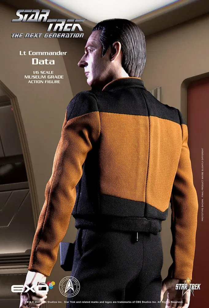 Star Trek: The Next Generation Akčná figúrka 1/6 Lt. Commander Data (Standard Version) 30 cm produktová fotografia