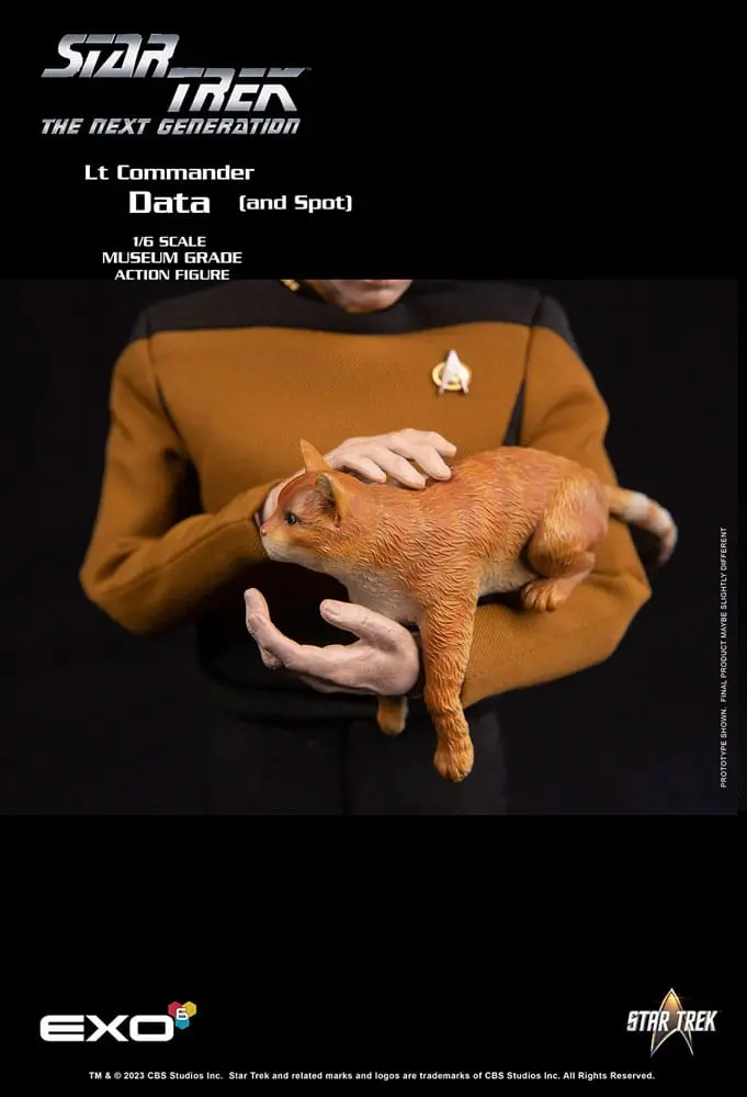 Star Trek: The Next Generation Akčná figúrka 1/6 Lt. Commander Data (Standard Version) 30 cm produktová fotografia