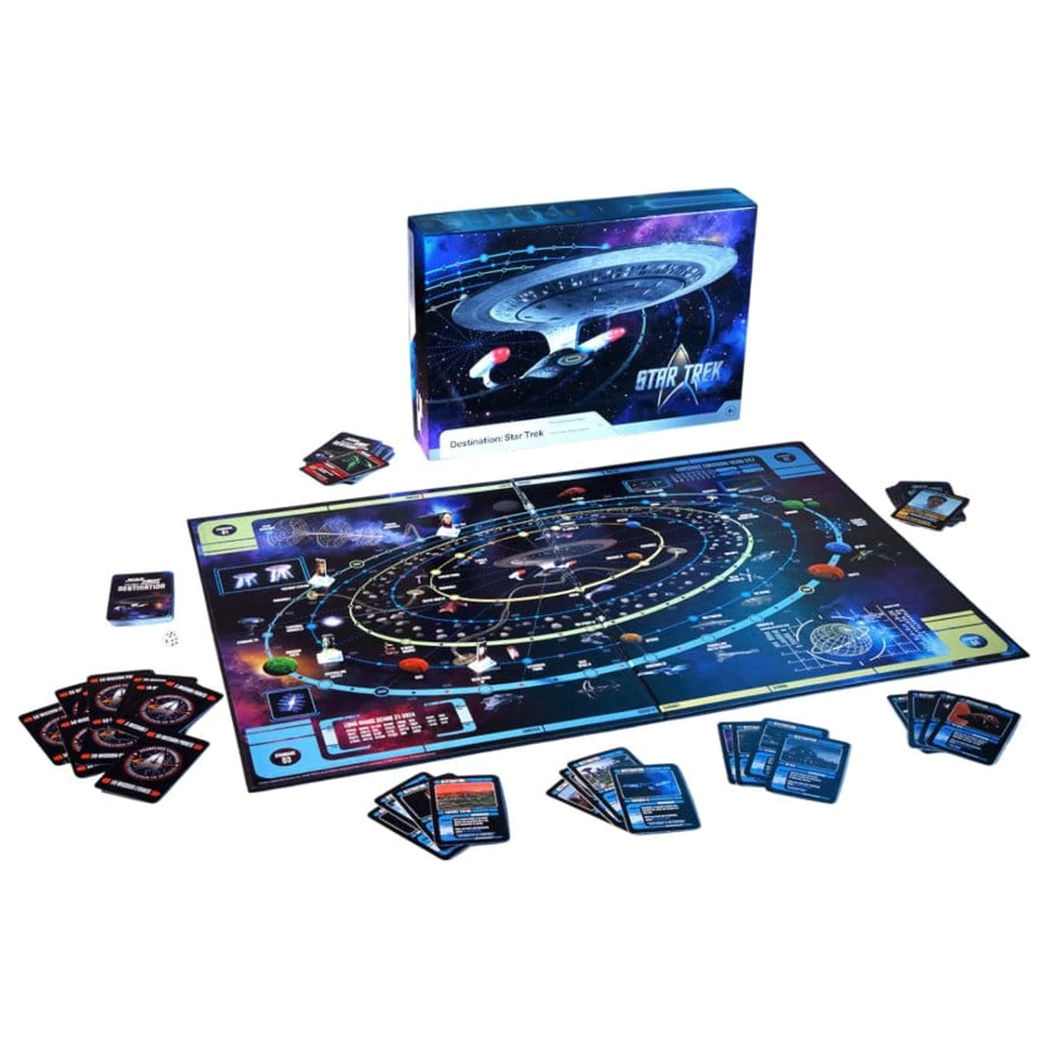 Star Trek: The Next Generation stolová hra Destination produktová fotografia