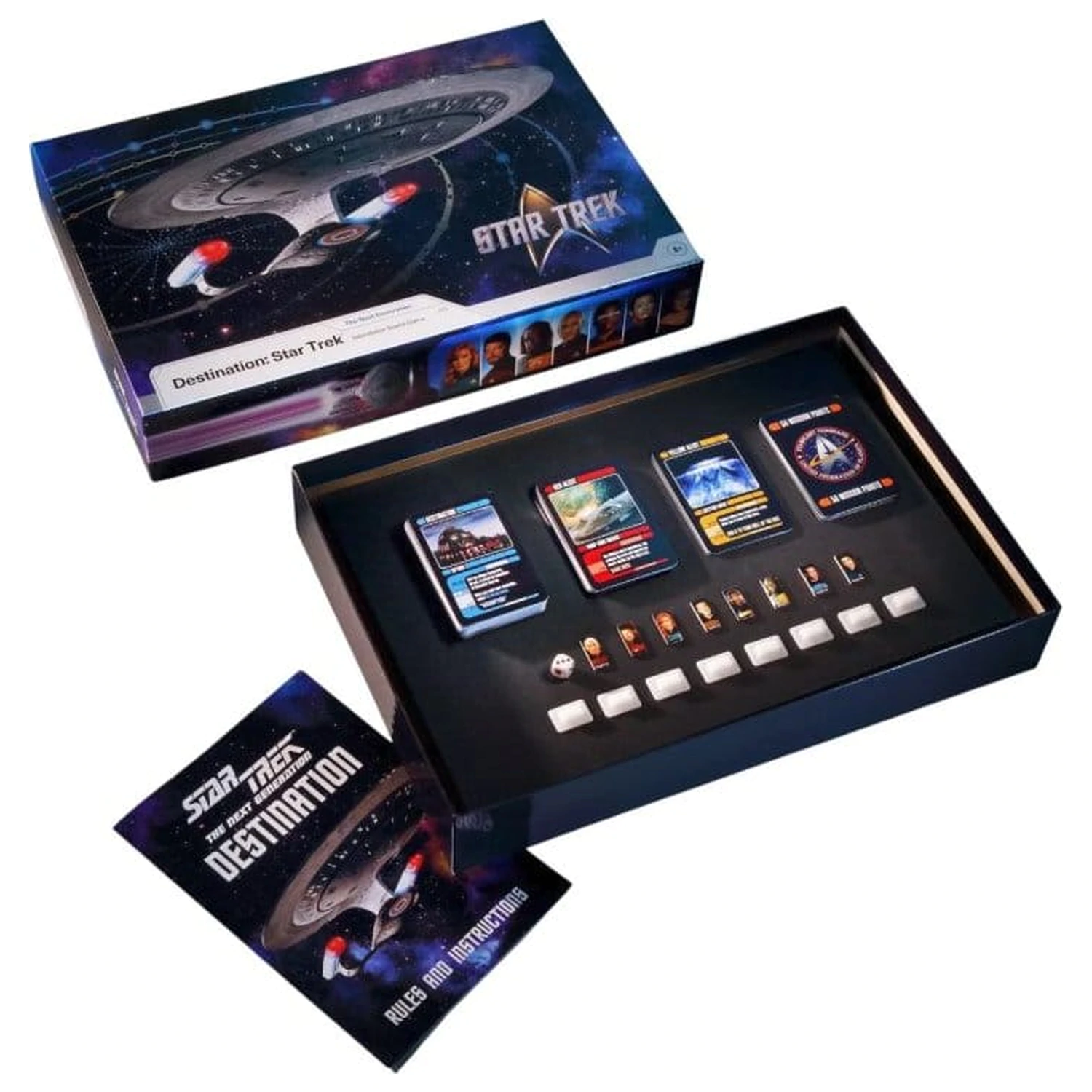 Star Trek: The Next Generation stolová hra Destination produktová fotografia
