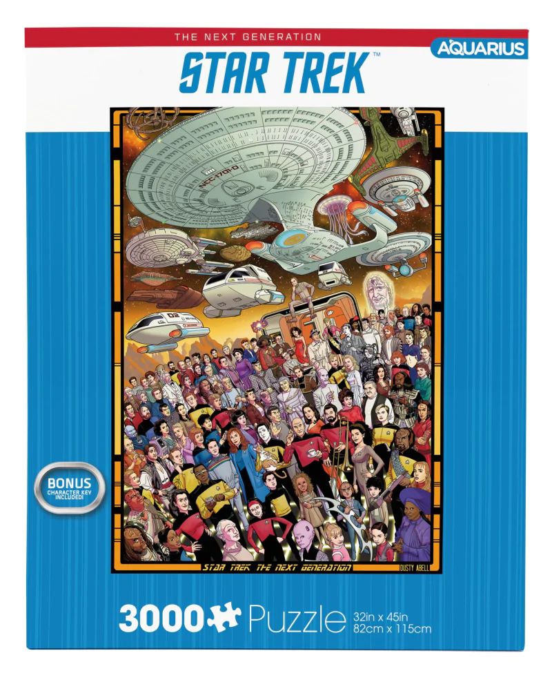 STAR TREK The Next Generation Puzzle (3000 dielikov) produktová fotografia