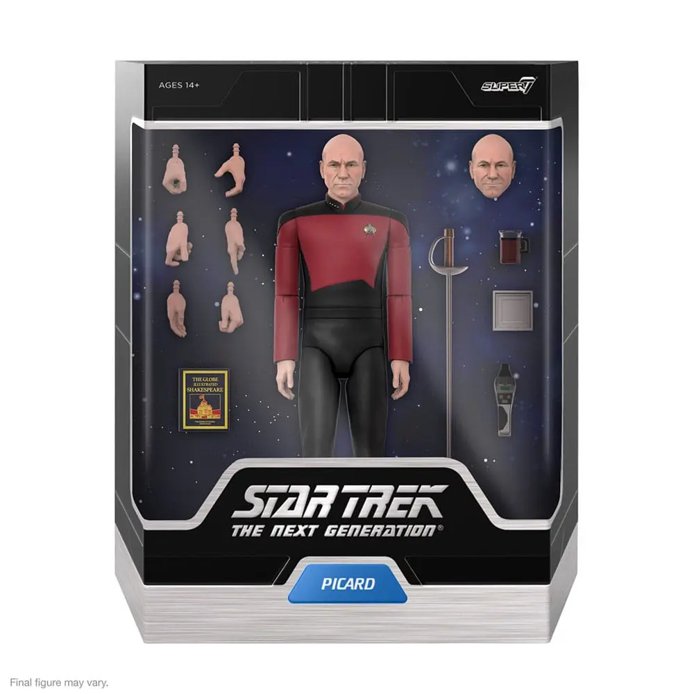 Star Trek: The Next Generation Ultimates Action Figure Captain Picard 18 cm termékfotó