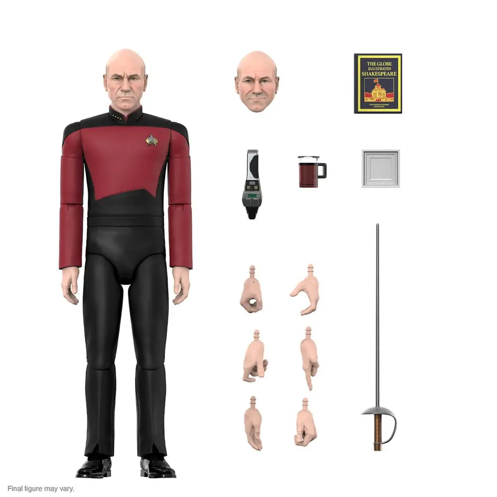 Star Trek: The Next Generation Ultimates Action Figure Captain Picard 18 cm termékfotó