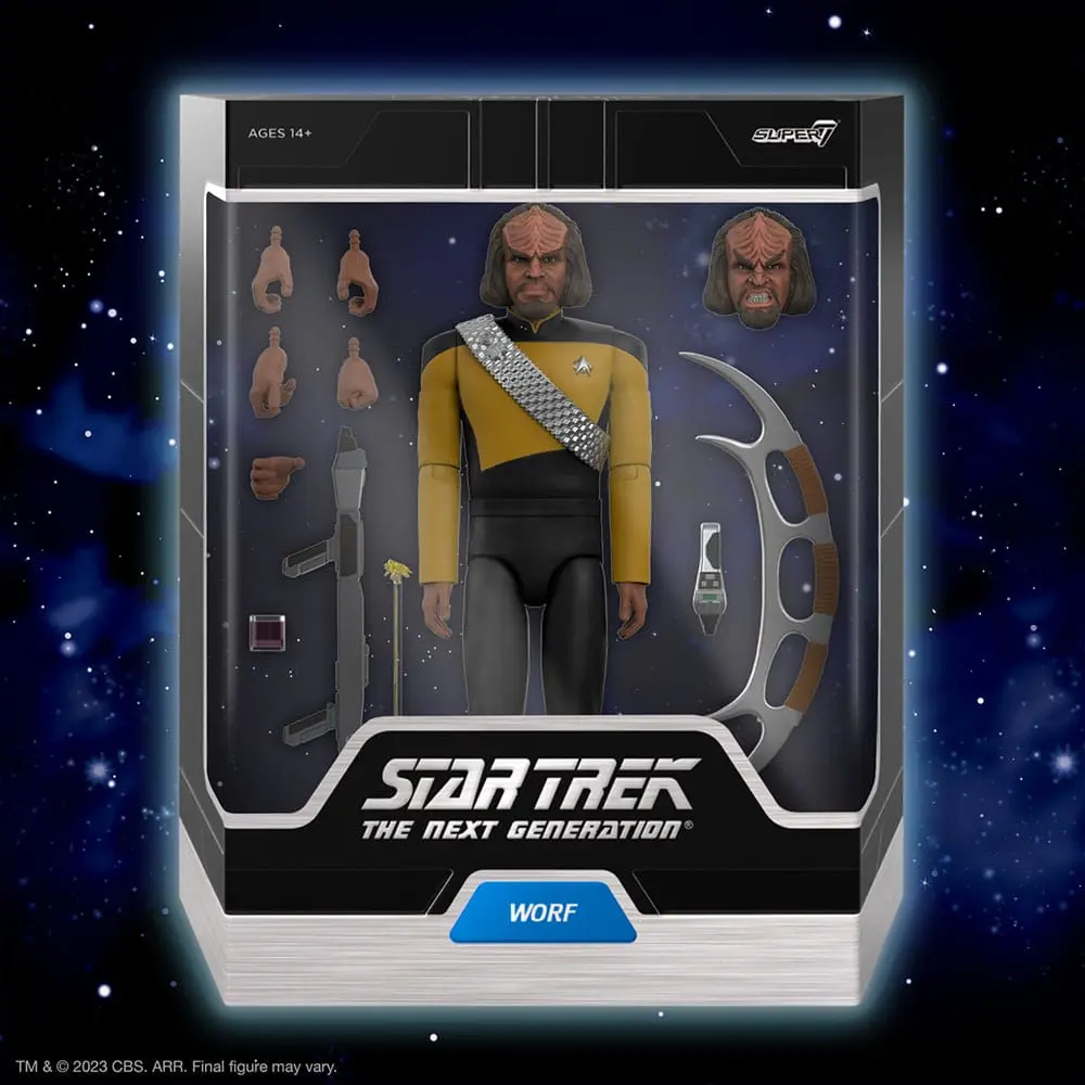 Star Trek: The Next Generation Ultimates Akčná figúrka Worf 18 cm produktová fotografia