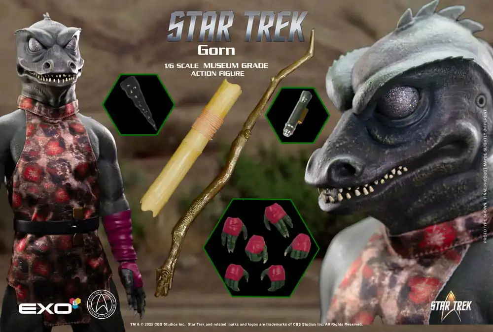 Star Trek: The Original Series Akčná figúrka 1/6 Gorn 31 cm produktová fotografia