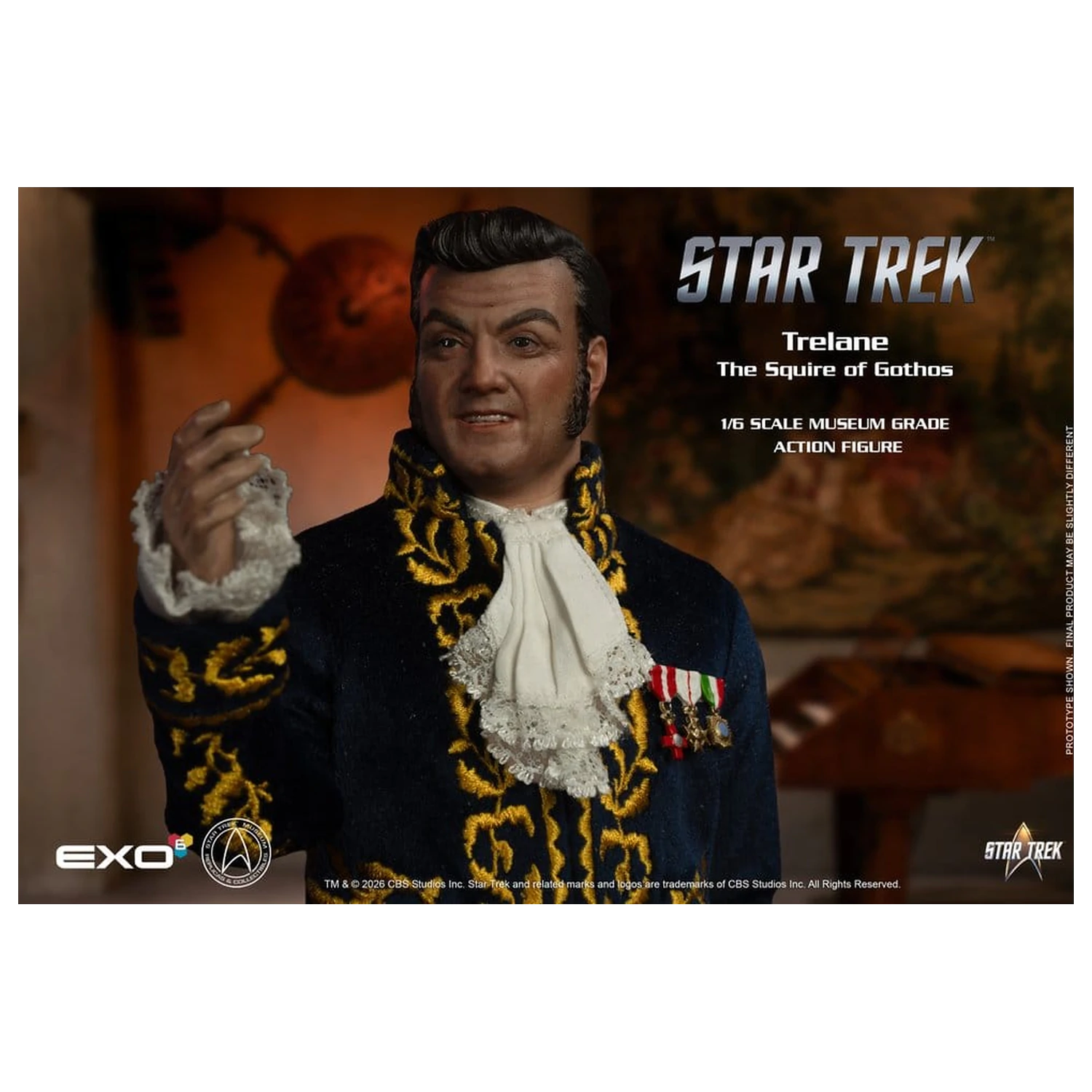 Star Trek: The Original Series Akčná figúrka 1/6 Trelane, The Squire of Gothos 29 cm produktová fotografia