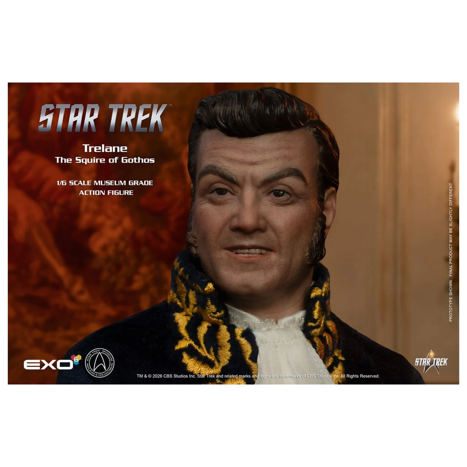 Star Trek: The Original Series Akčná figúrka 1/6 Trelane, The Squire of Gothos 29 cm produktová fotografia