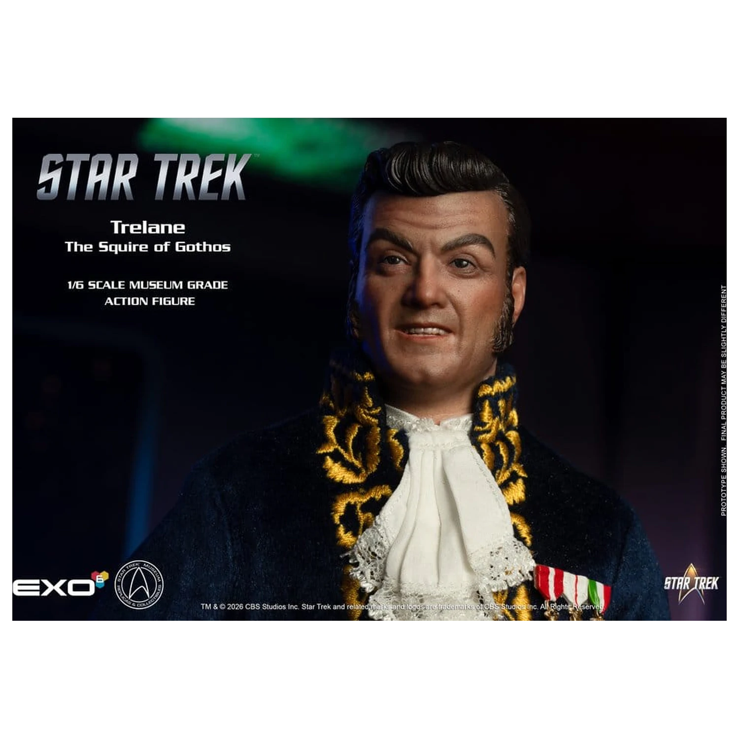 Star Trek: The Original Series Akčná figúrka 1/6 Trelane, The Squire of Gothos 29 cm produktová fotografia