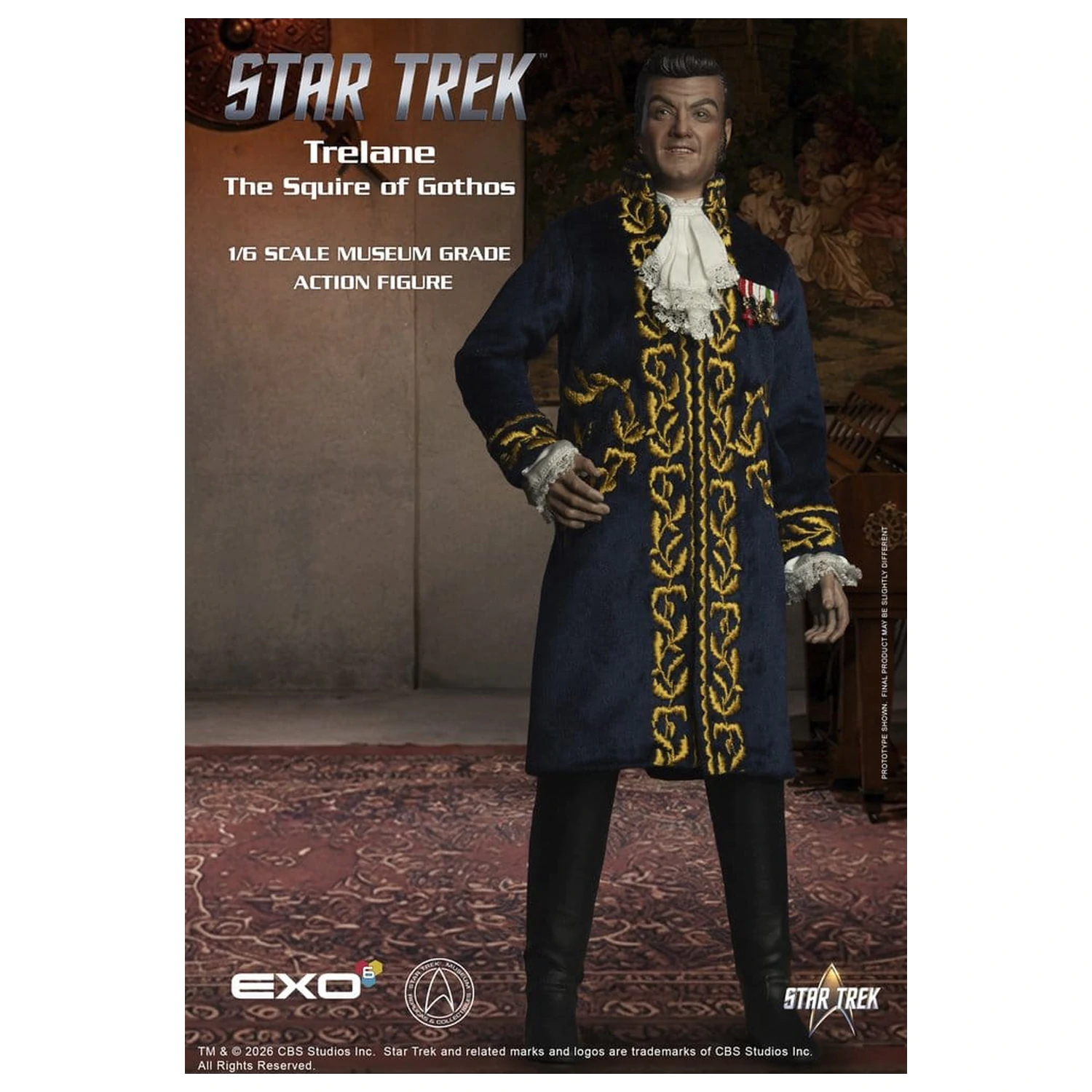 Star Trek: The Original Series Akčná figúrka 1/6 Trelane, The Squire of Gothos 29 cm produktová fotografia