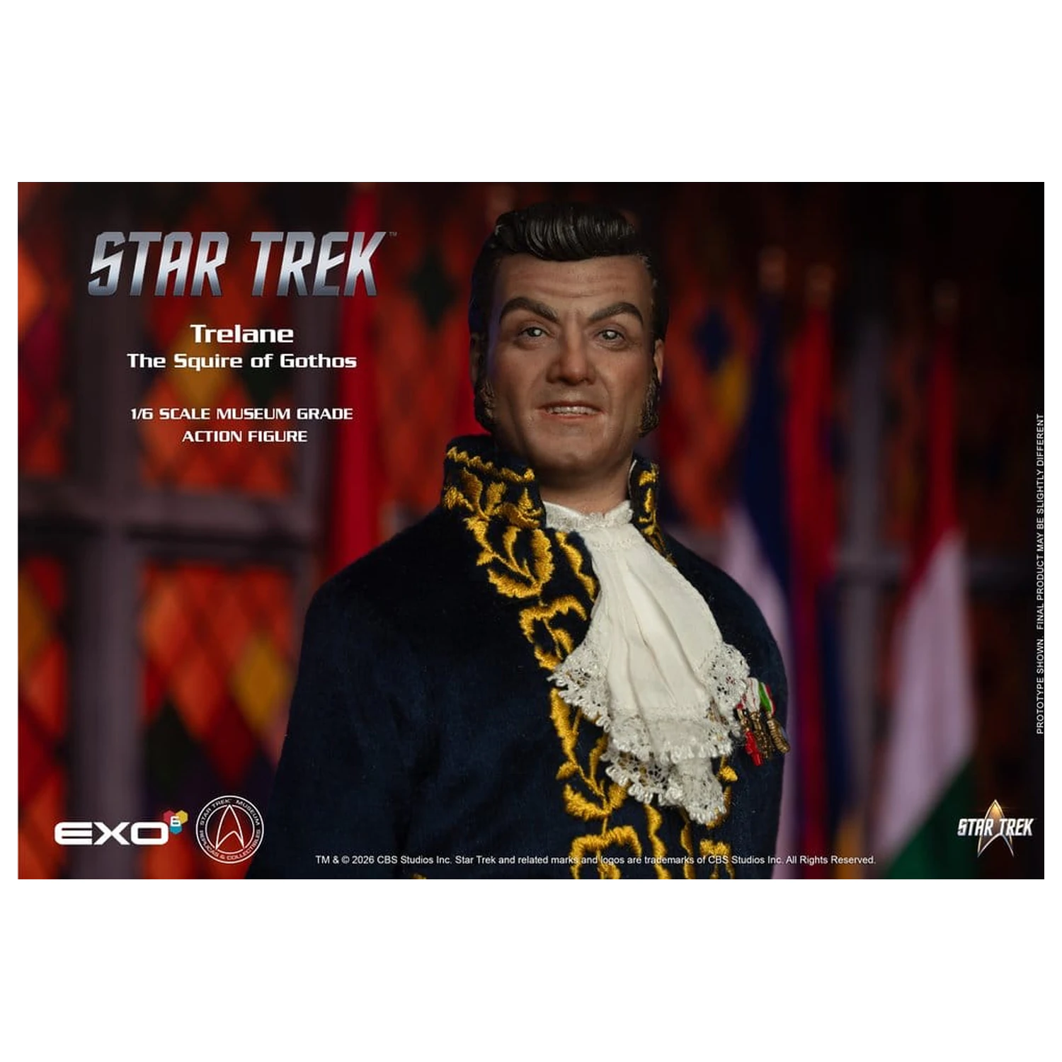 Star Trek: The Original Series Akčná figúrka 1/6 Trelane, The Squire of Gothos 29 cm produktová fotografia