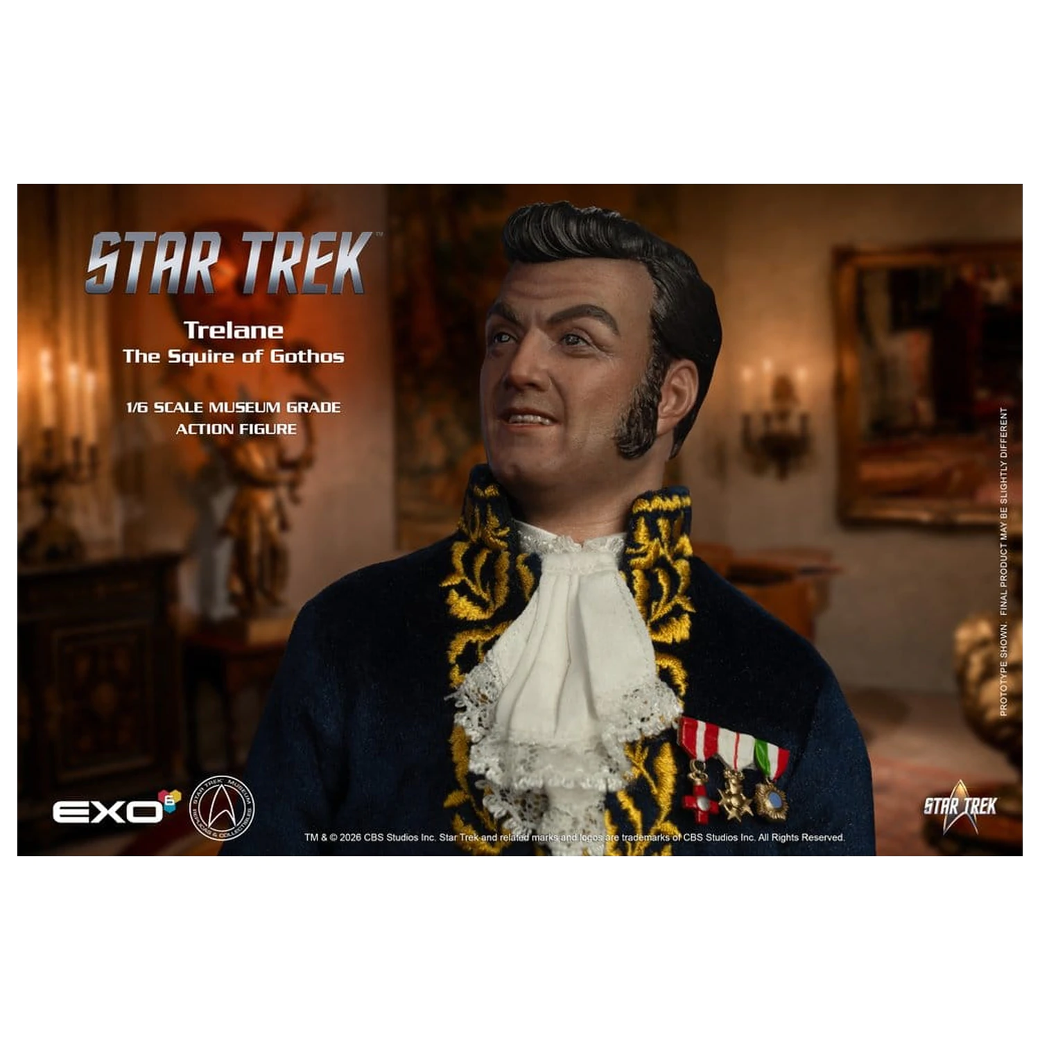 Star Trek: The Original Series Akčná figúrka 1/6 Trelane, The Squire of Gothos 29 cm produktová fotografia