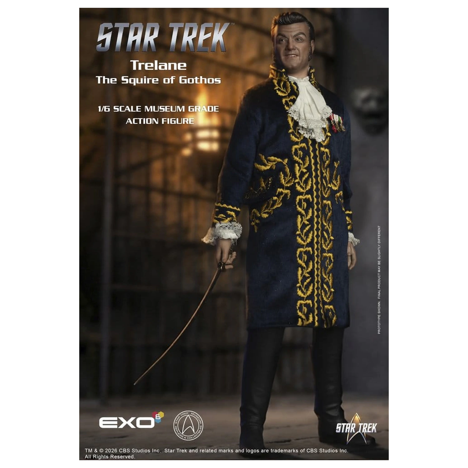 Star Trek: The Original Series Akčná figúrka 1/6 Trelane, The Squire of Gothos 29 cm produktová fotografia