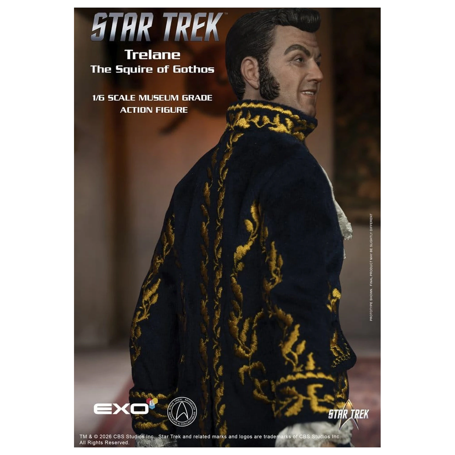 Star Trek: The Original Series Akčná figúrka 1/6 Trelane, The Squire of Gothos 29 cm produktová fotografia