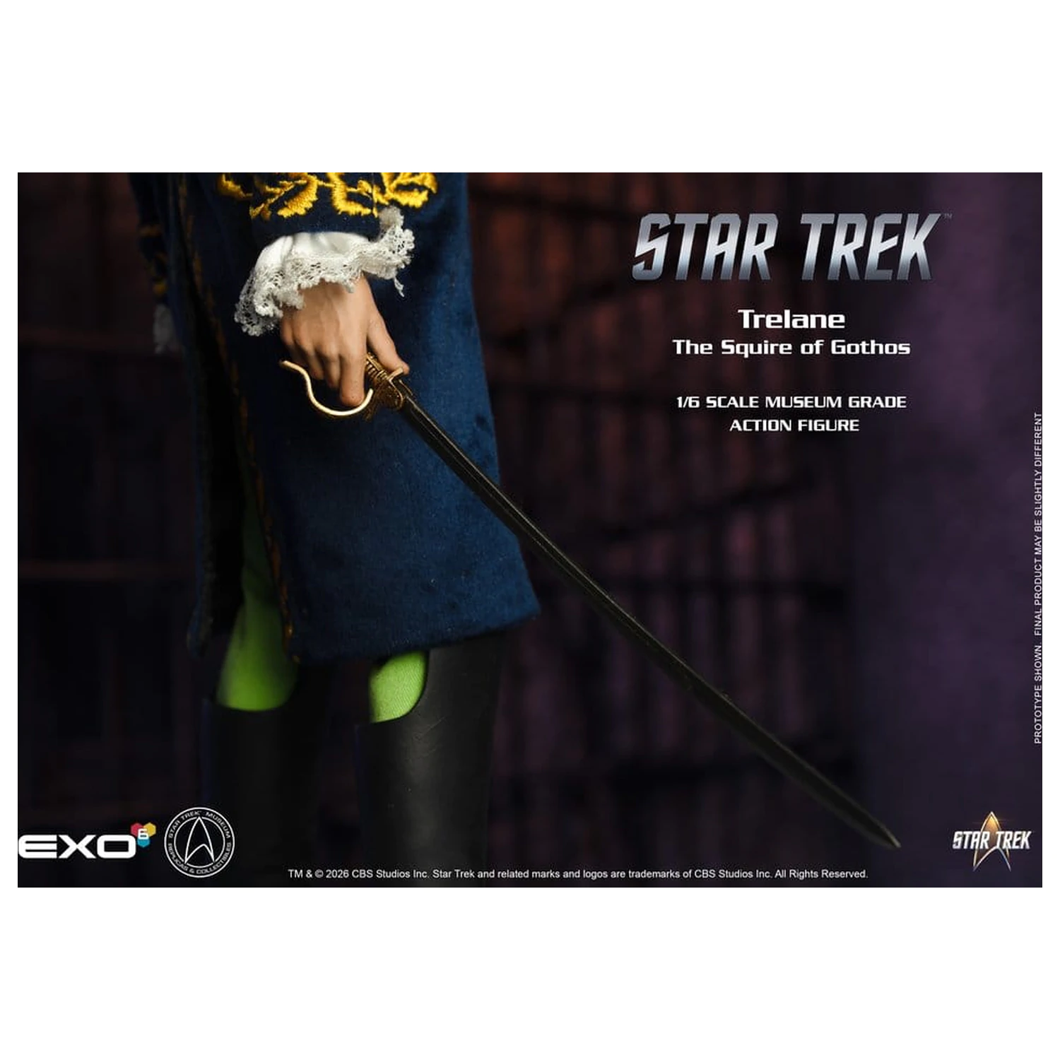 Star Trek: The Original Series Akčná figúrka 1/6 Trelane, The Squire of Gothos 29 cm produktová fotografia