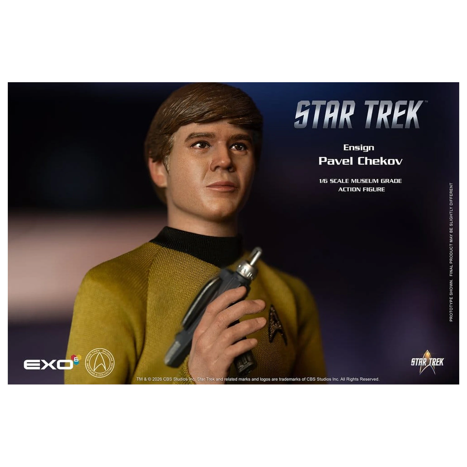 Star Trek: The Original Series Akčná figúrka 1/6 Ensign Pavel Chekov 30 cm produktová fotografia