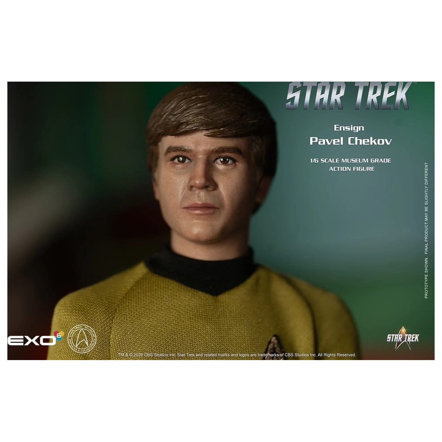 Star Trek: The Original Series Akčná figúrka 1/6 Ensign Pavel Chekov 30 cm produktová fotografia