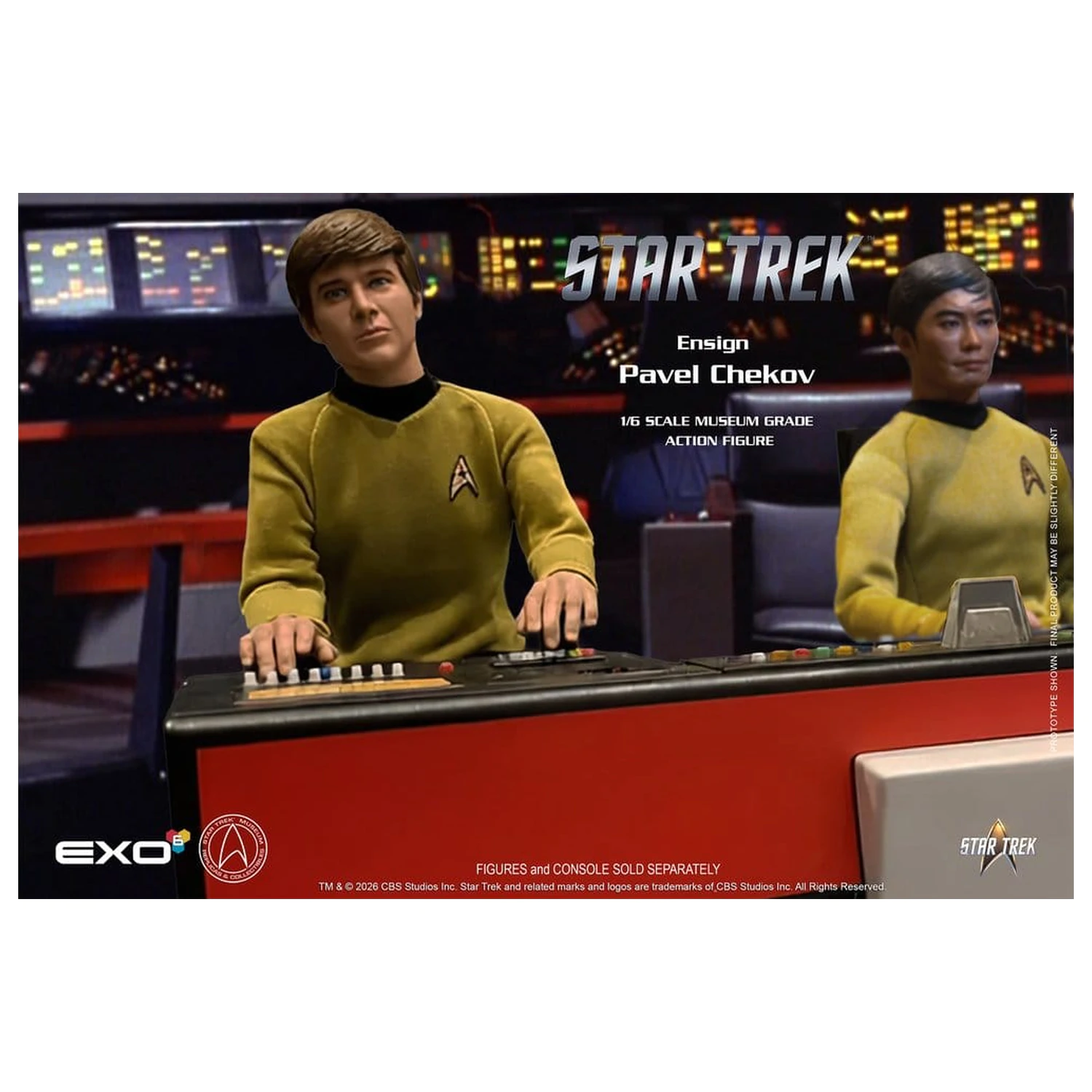 Star Trek: The Original Series Akčná figúrka 1/6 Ensign Pavel Chekov 30 cm produktová fotografia