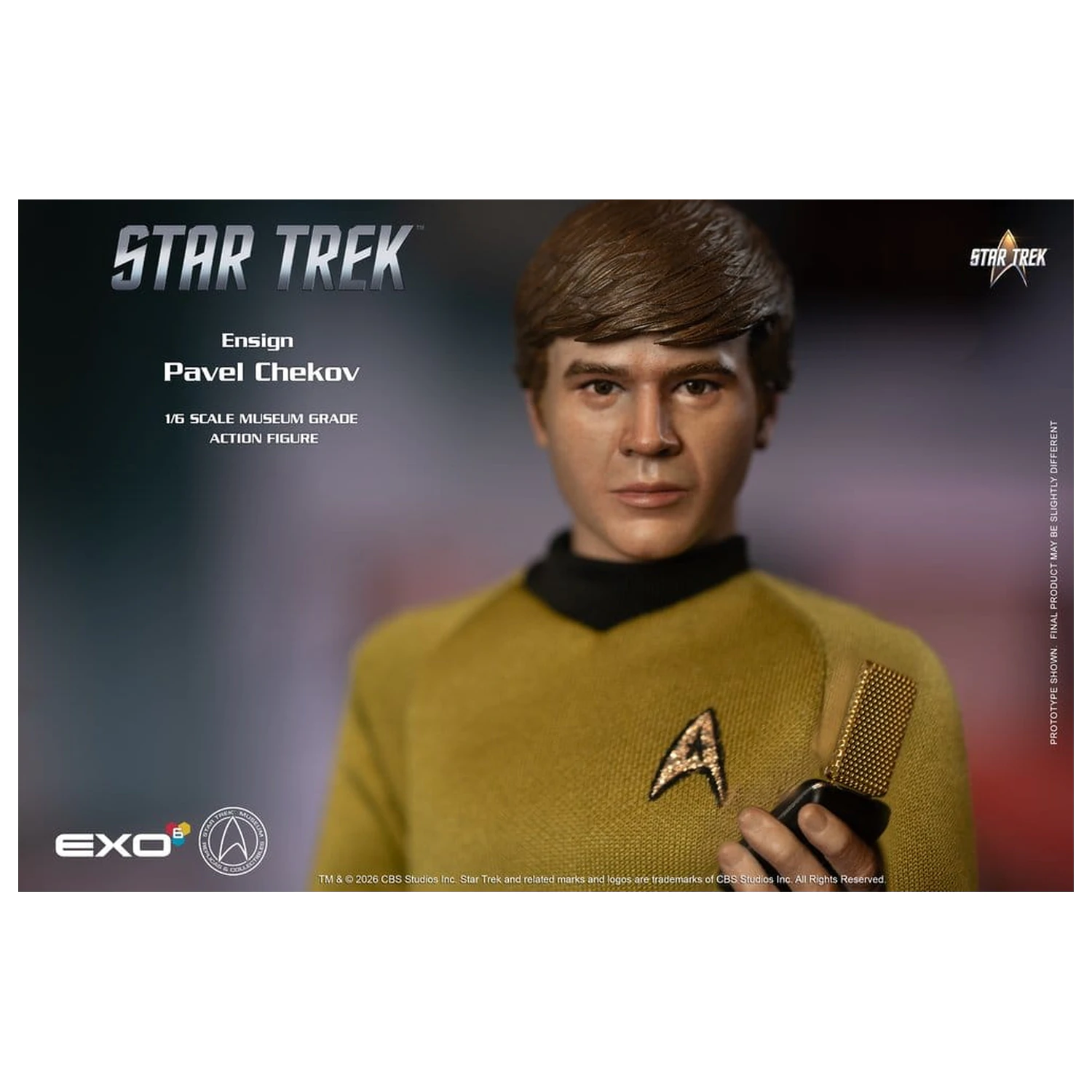 Star Trek: The Original Series Akčná figúrka 1/6 Ensign Pavel Chekov 30 cm produktová fotografia