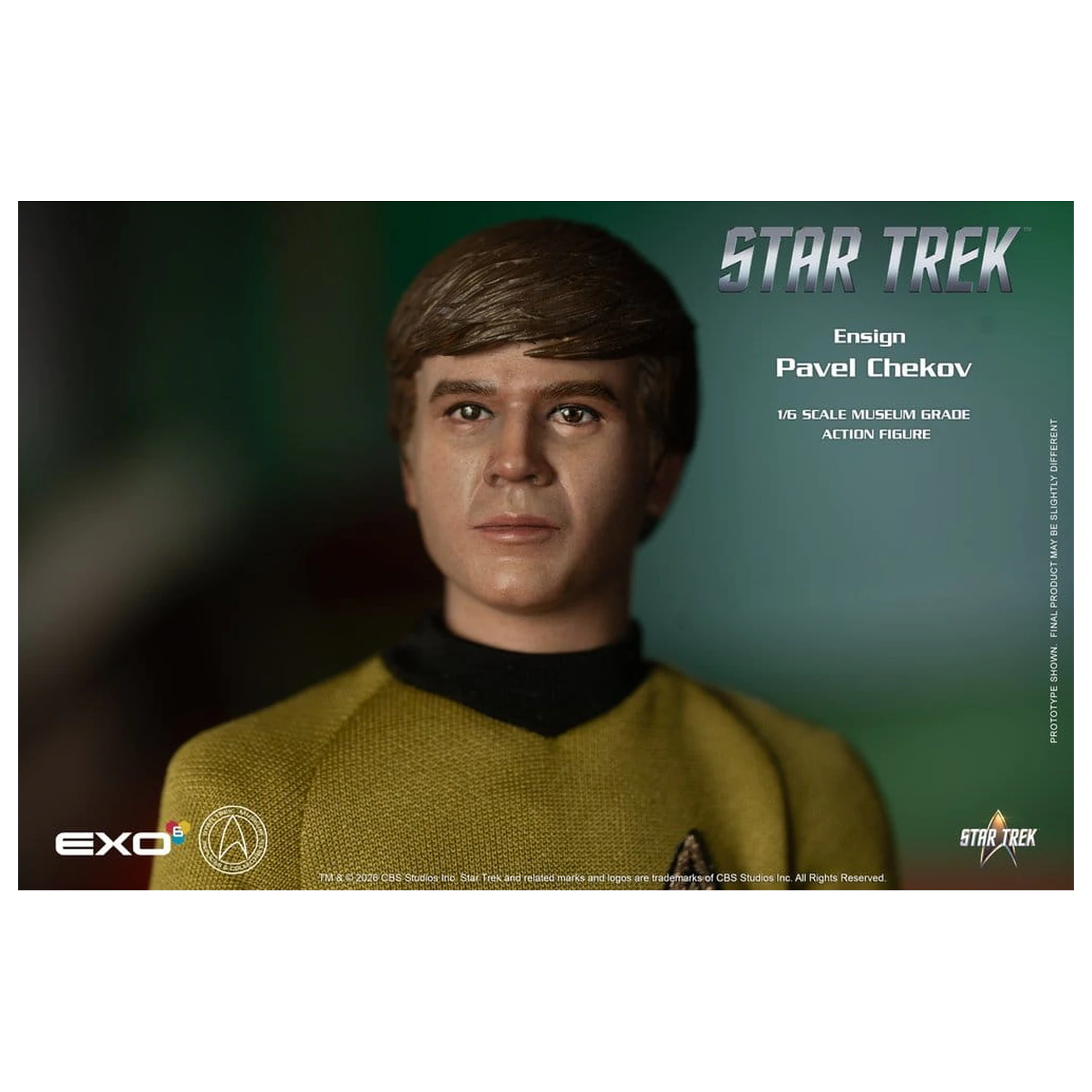 Star Trek: The Original Series Akčná figúrka 1/6 Ensign Pavel Chekov 30 cm produktová fotografia